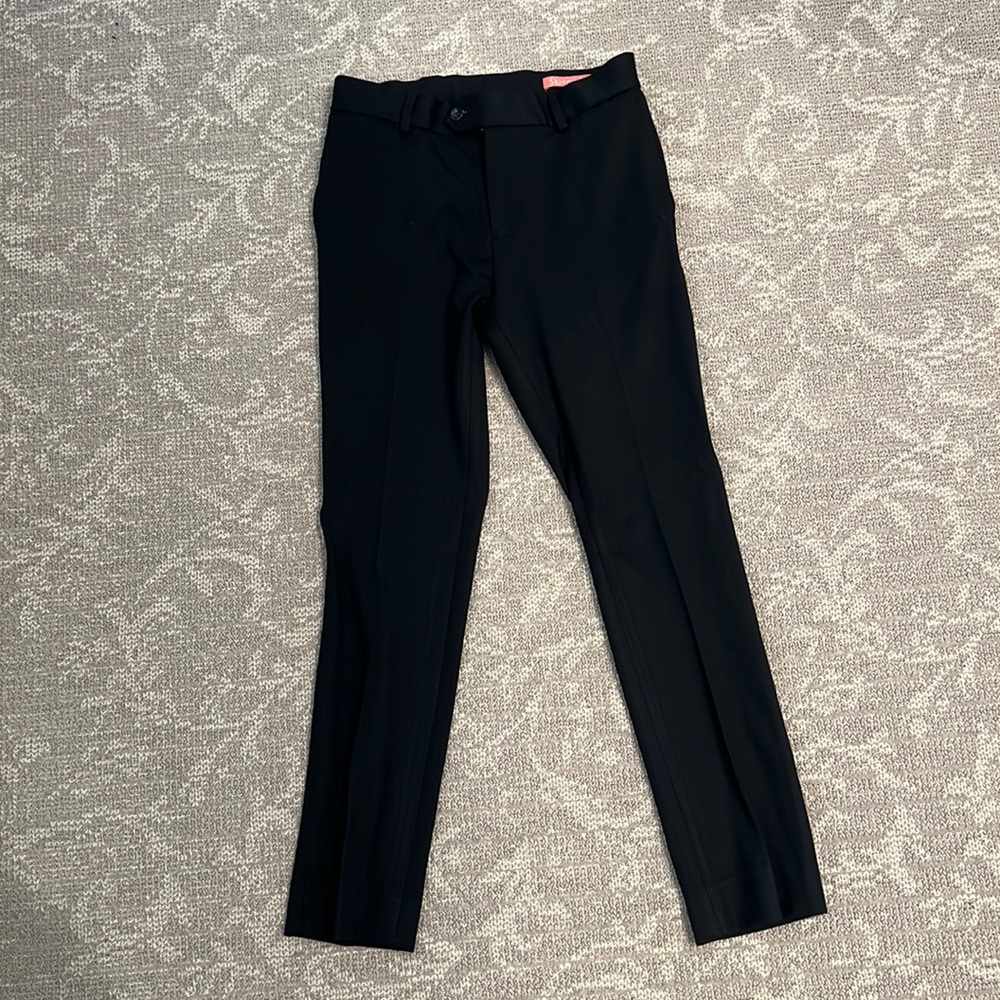 T.O. COLLECTION BOYS SKINNY FLEX PANTS - Navy